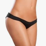 Flattering Mini Srunchy Panty - Small/medium - Black
