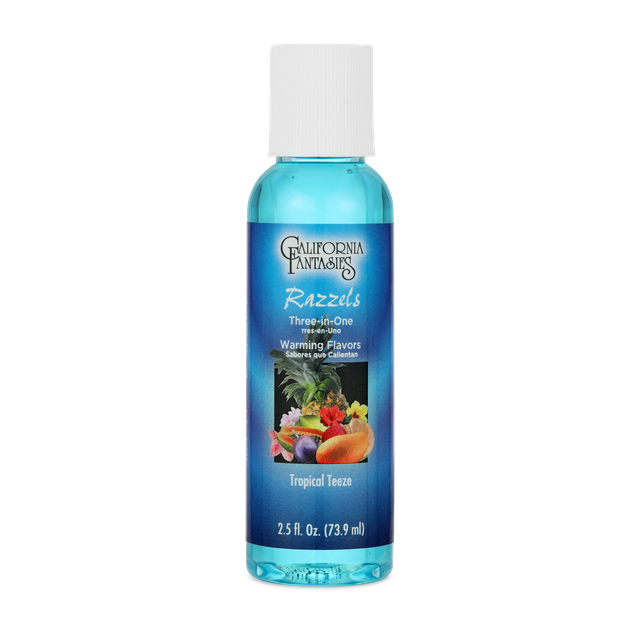 Te3Gfcg0 Razzels Warming Lubricant - Tropical Teeze - 2 Oz. Bottle - Image 1