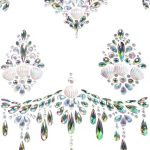 Siren Adhesive Body Jewels Sticker - Clear