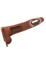 Fantasy X-Tensions Elite 8" Vibrating Hollow Silicone Strap-on - Brown - Image 5