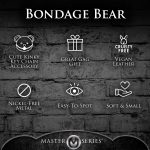 Gagged Teddy Bear Keychain - Image 3