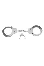 Fetish Fantasy Series Metal Handcuffs - Silver - Image 2