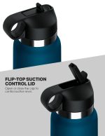 Fuck Flask - Private Pleaser - Blue Bottle - Brown - Image 3