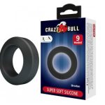Brodan - Cockring Super Soft Silicone - Black