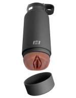 Fuck Flask - Secret Delight - Grey Bottle - Brown - Image 6