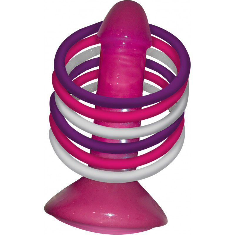 Trg9Ynnw Pink Pecker Party Ring Toss - Image 1