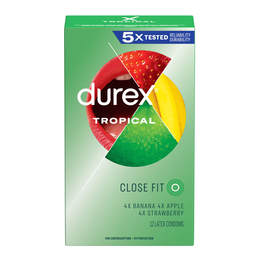 Tu1MOwAh Durex Tropical - 12 Pack - Image 1