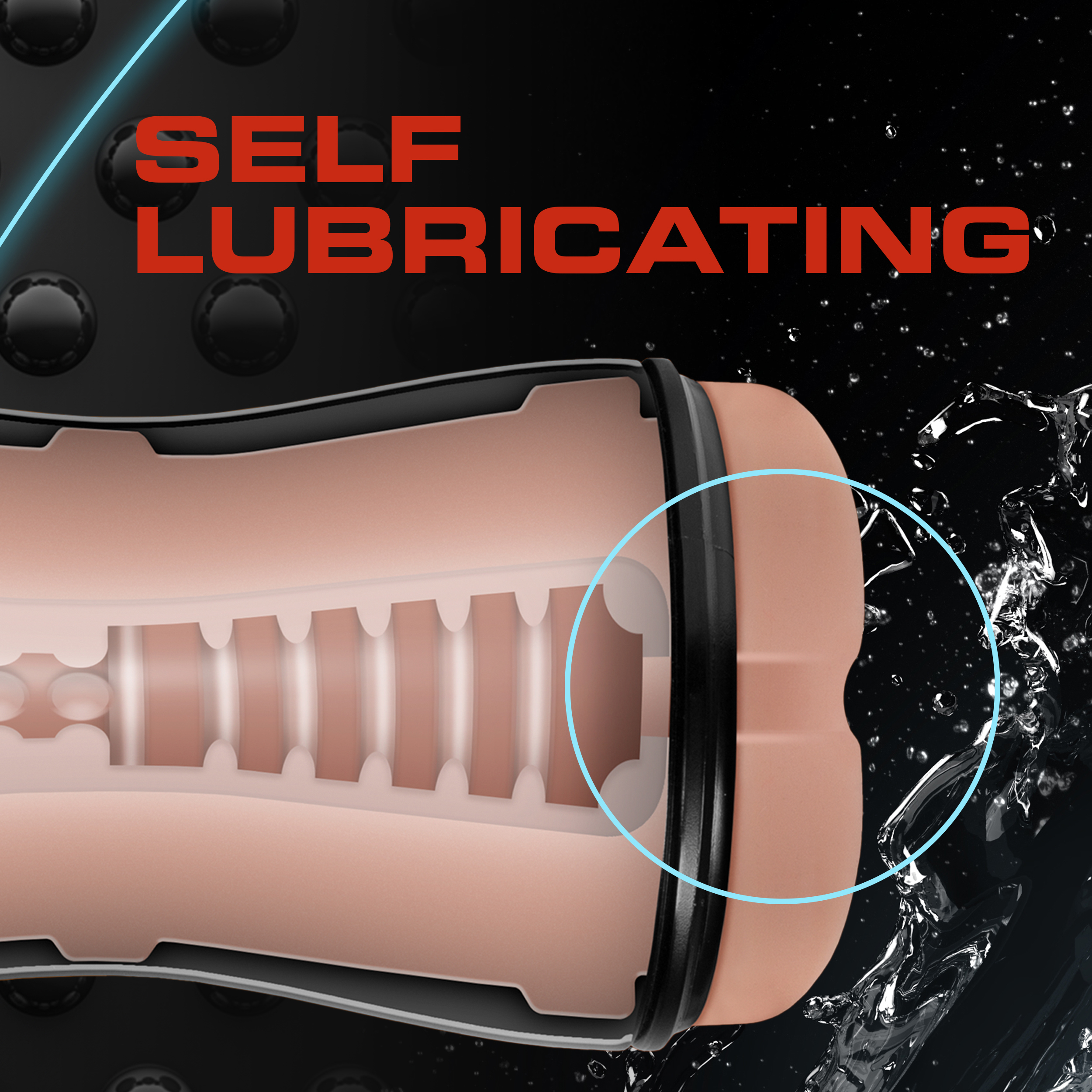 TylH6ifmYGImq6o3UUyvUn7Z4mXJX8l2 Coverboy - Cowboy - Self Lubricating Stroker - Beige - Image 1