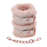 Peaches N Creame Fur Handcuffs - Pink