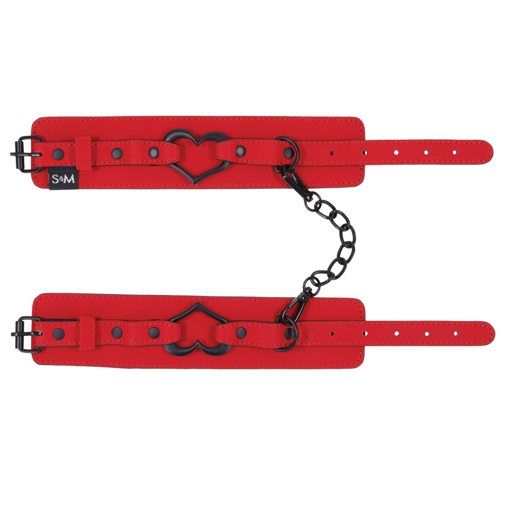 UB26ZIxcYO7uWWPkiLsr4mGSvqxdlvYV Amor Handcuffs - Red - Image 1