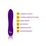 Vivacious Flexible Power Bullet - Violet - Image 4