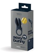 Sexy Bunny Rechargeable Ring - Black Pearl - Image 2
