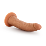 Dr. Skin Glide 7.5 Inch Self Lubricating Dildo - Mocha - - Image 5
