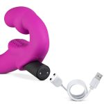 Temptasia - Estella - Strapless Silicone Dildo - Pink - Image 7
