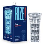 Rize - Luz - Glow in the Dark Self- Lubricating Stroker - Clear - Image 6