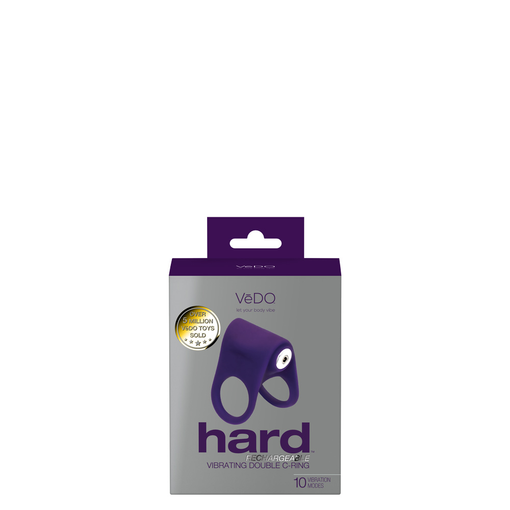 Un77E3CqZ70XaT9W2LBRRuVnuLOTfrbl Hard Rechargeable C-Ring - Purple - Image 1