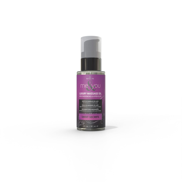 Up4INHLB Me and You Massage Oil Sweet Secrets 2oz Pheromone Infused - Image 1