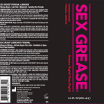 Sex Grease Silicone Based 8.5 Oz