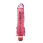 Glow Dicks - Molly Glitter Vibrator - Pink - Image 2