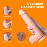 Kenzo-App Controlled 9.5" Big Realistic - Thrusting Dildo - Image 2