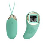 Mina Vibrating Remote Control Egg - Turquoise - Image 5