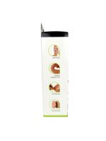 Get Lucky Real Skin 8" Dual Layer Dildo Light Brown - Image 2
