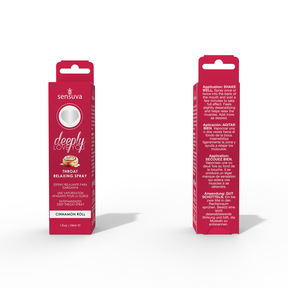 Uwreb4h9 Deeply Love You Throat Relaxing Spray - Cinnamon Roll - 1 Fl. Oz. - Image 1