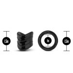 Stay Hard - Beef Ball Stretcher Snug X Long - 1 Inch Diameter - Black - Image 2
