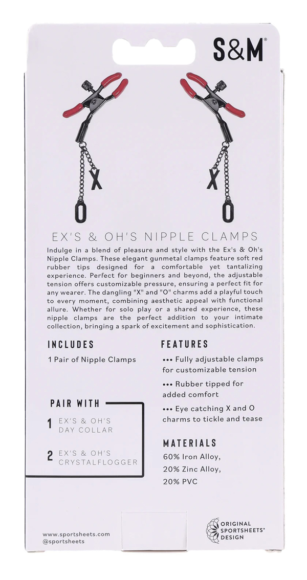 VBvpfUgJ eX's and Oh's Nipple Clamps - Image 1