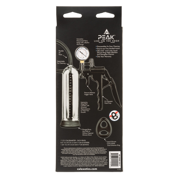 VC7lovyt Peak Magnified Gauged Pump System - Black - Image 1