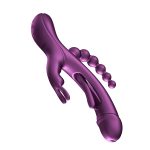 Trilux - App Controlled Rabbit Vibrator - Purple - Image 3