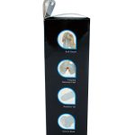 Get Lucky Glow-in-the-Dark Periwinkle Peen 8.5" Dildo