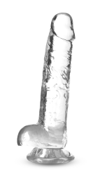 Naturally Yours - 7 Inch Crystalline Dildo - Diamond - Image 3