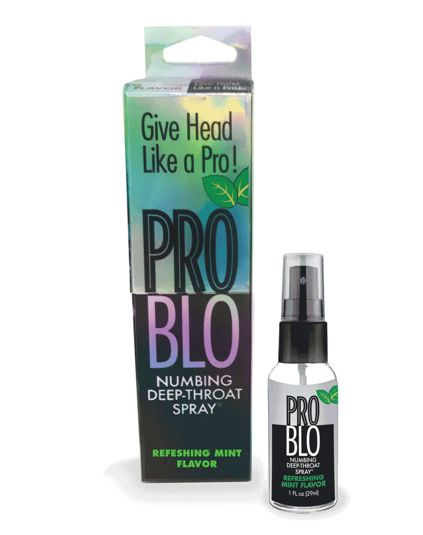 VZ8Y2ipH Problo Numbing Deep Throat Spray - Refreshing Mint - 1 Fl. Oz. - Image 1