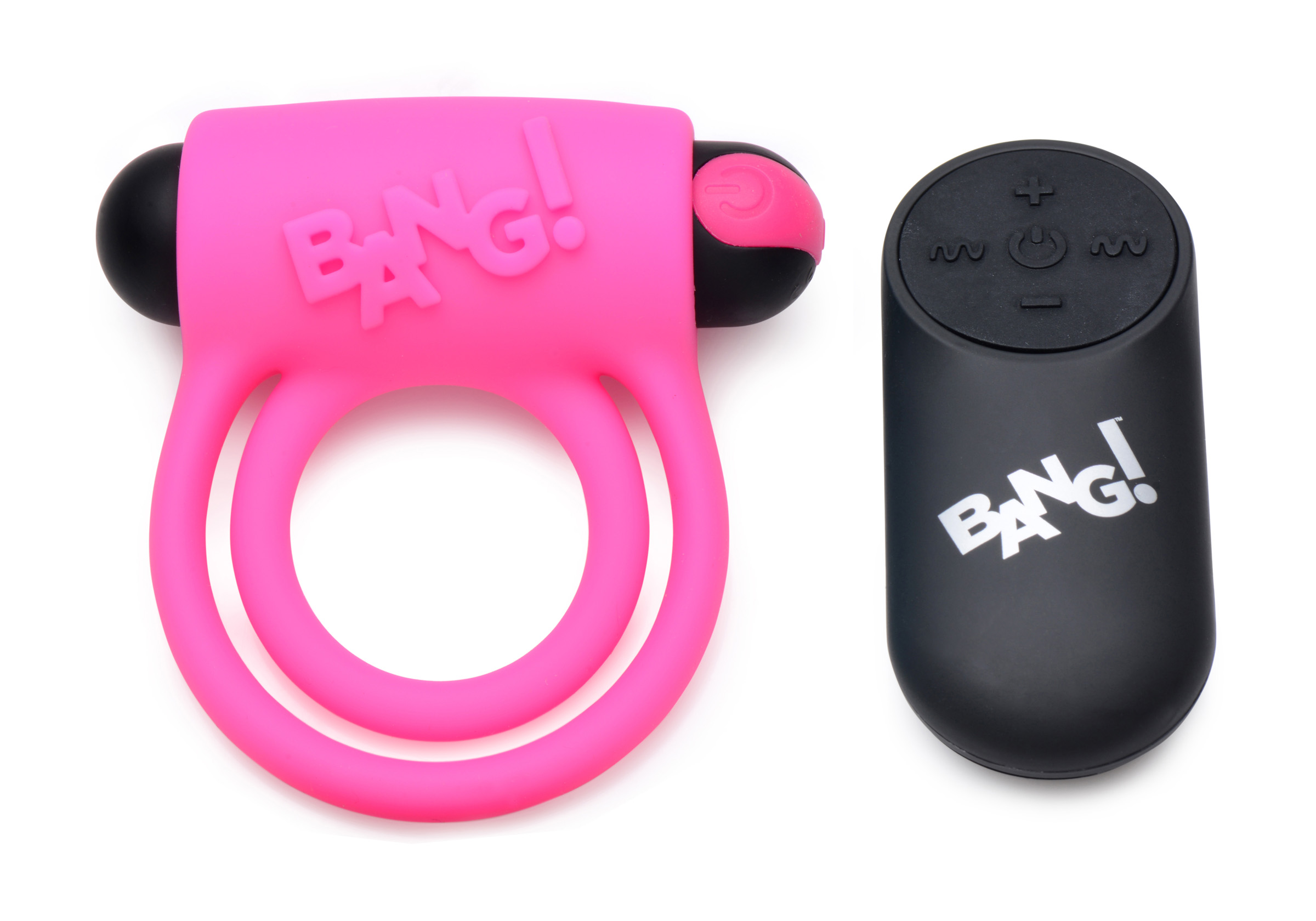 VaCdZdwwtXhJ7WsQnecXkltOYJHTIHeT Bang - Silicone Cock Ring and Bullet With Remote Control - Pink - Image 1