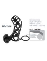 Fantasy X-Tensions Extreme Silicone Power Cage - Black - Image 2