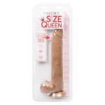 Size Queen 10 inch/25.5 Cm - Brown - Image 3