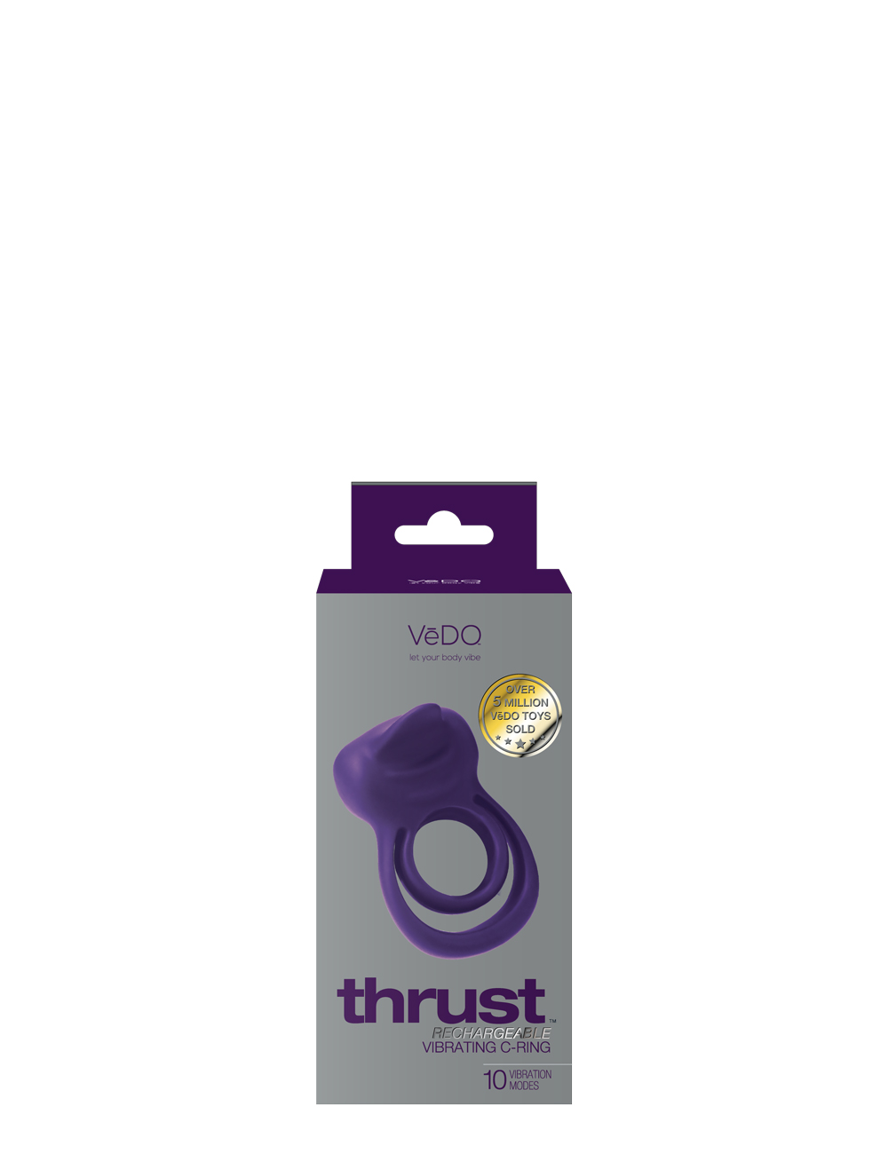 VpaBLX5r Thrust Rechargeable Dual C Ring - Purple - Image 1