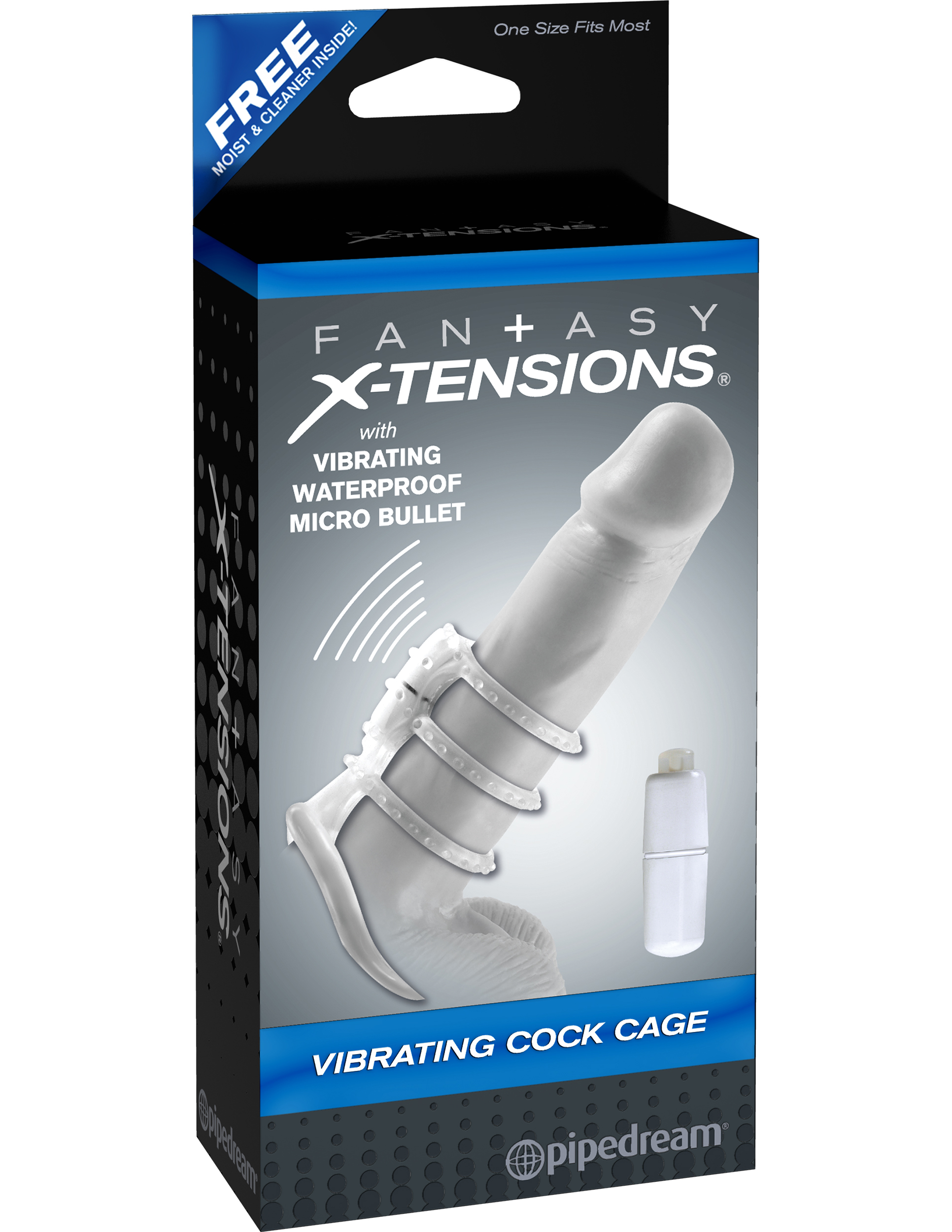 Vrb0roUkTsaWSkiziltlVIkBh2jFnxC5 Fantasy X-Tensions Vibrating Cock Cage - Image 1