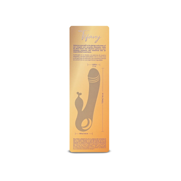 VrjsHRO2 Double Tifany Vibrator - Purple - Image 1