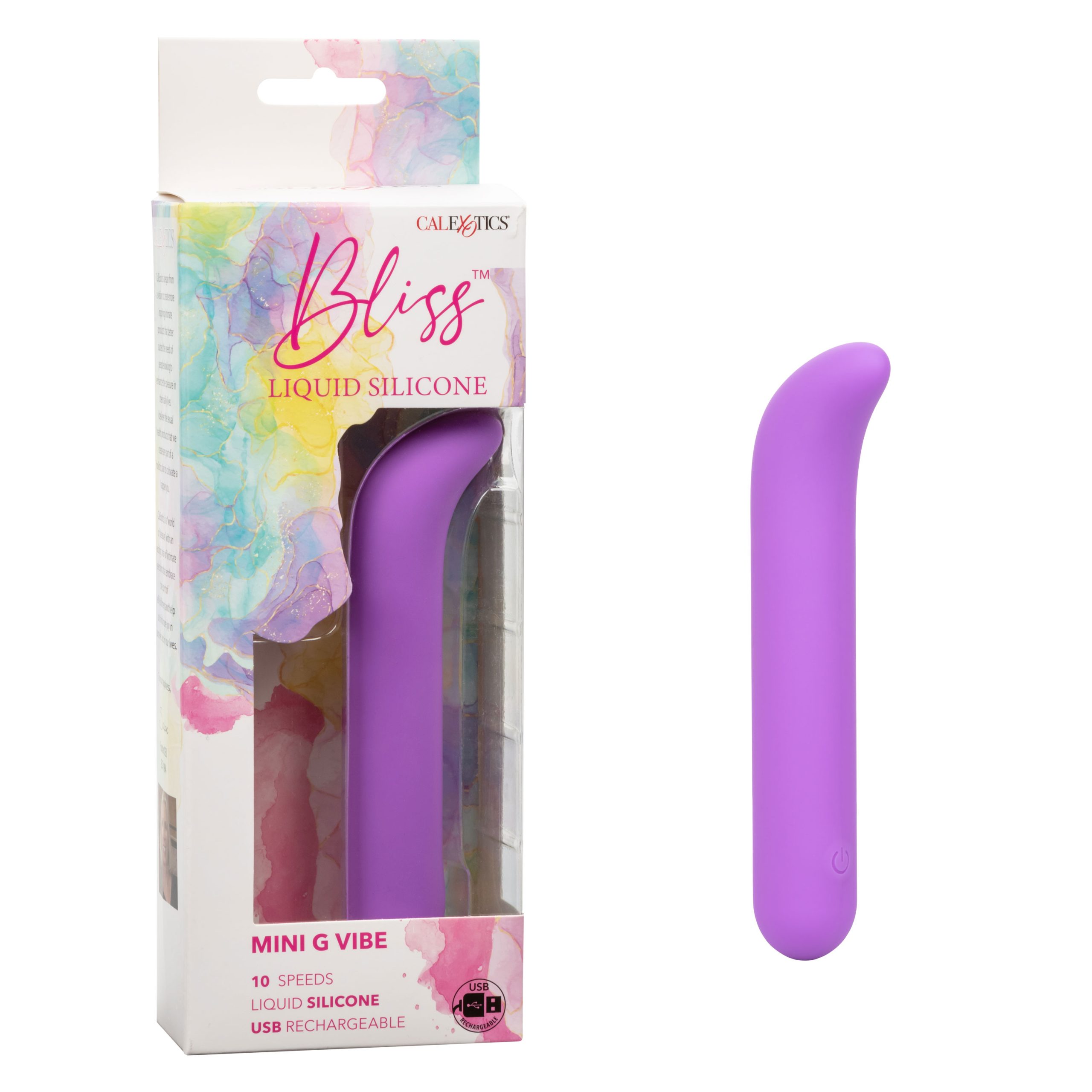 VtRjolU0Mztw0Iwdicv59ItXt2uwOy9m Bliss Liquid Silicone Mini G Vibe - Purple - Image 1