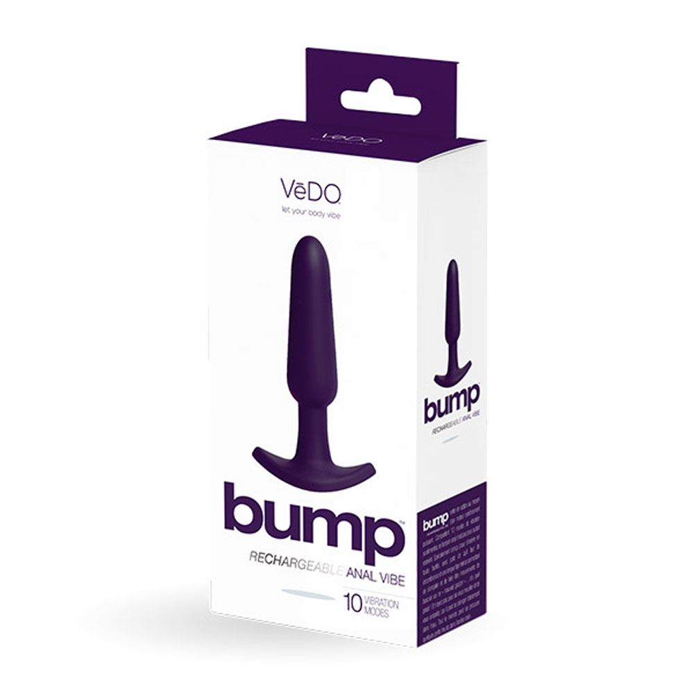 VwdpD0adGZ1gakIeiBfV9S1JjuYhTrTL Bump Rechargeable Anal Vibe - Purple - Image 1