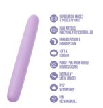 Play With Me Silicone Double Ended Vibrator - Purple - Image 4
