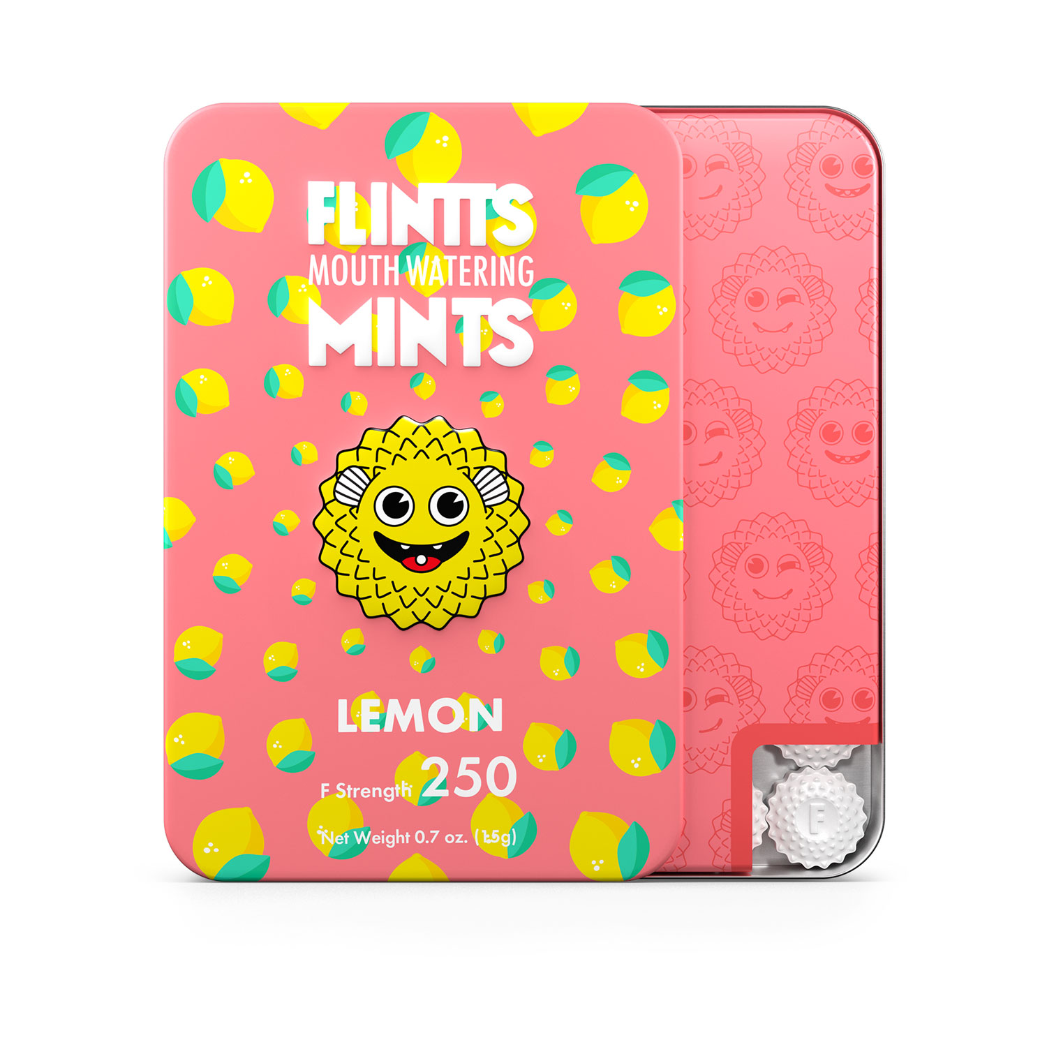 W4Dx0W1ifxEwWdmuE3u7XJ6BW597UxXa Flintts Mouth Watering Mints Lemon - F-Strength 250 - Image 1
