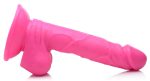 Pop Pecker 6.5 Inch Dildo With Balls - Pink - Image 4
