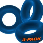 Fat Willy 3-Pack Jumbo C-Rings - Space Blue - Image 2