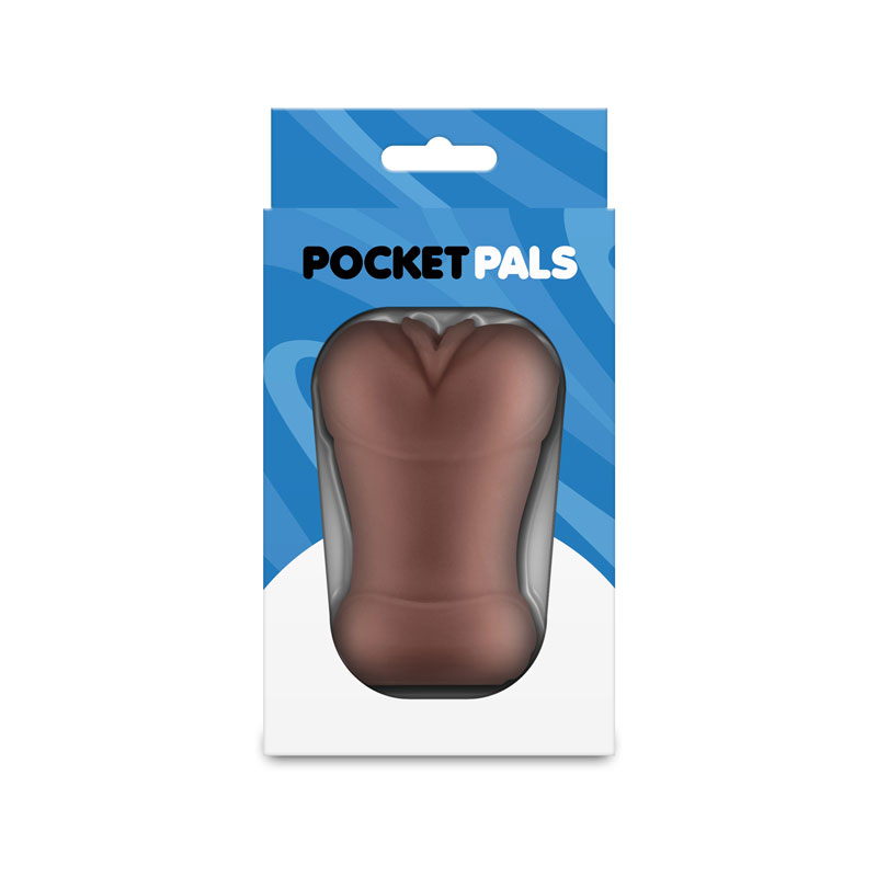 WLkBJjby Pocket Pals - Vagina Stroker - Brown - Image 1
