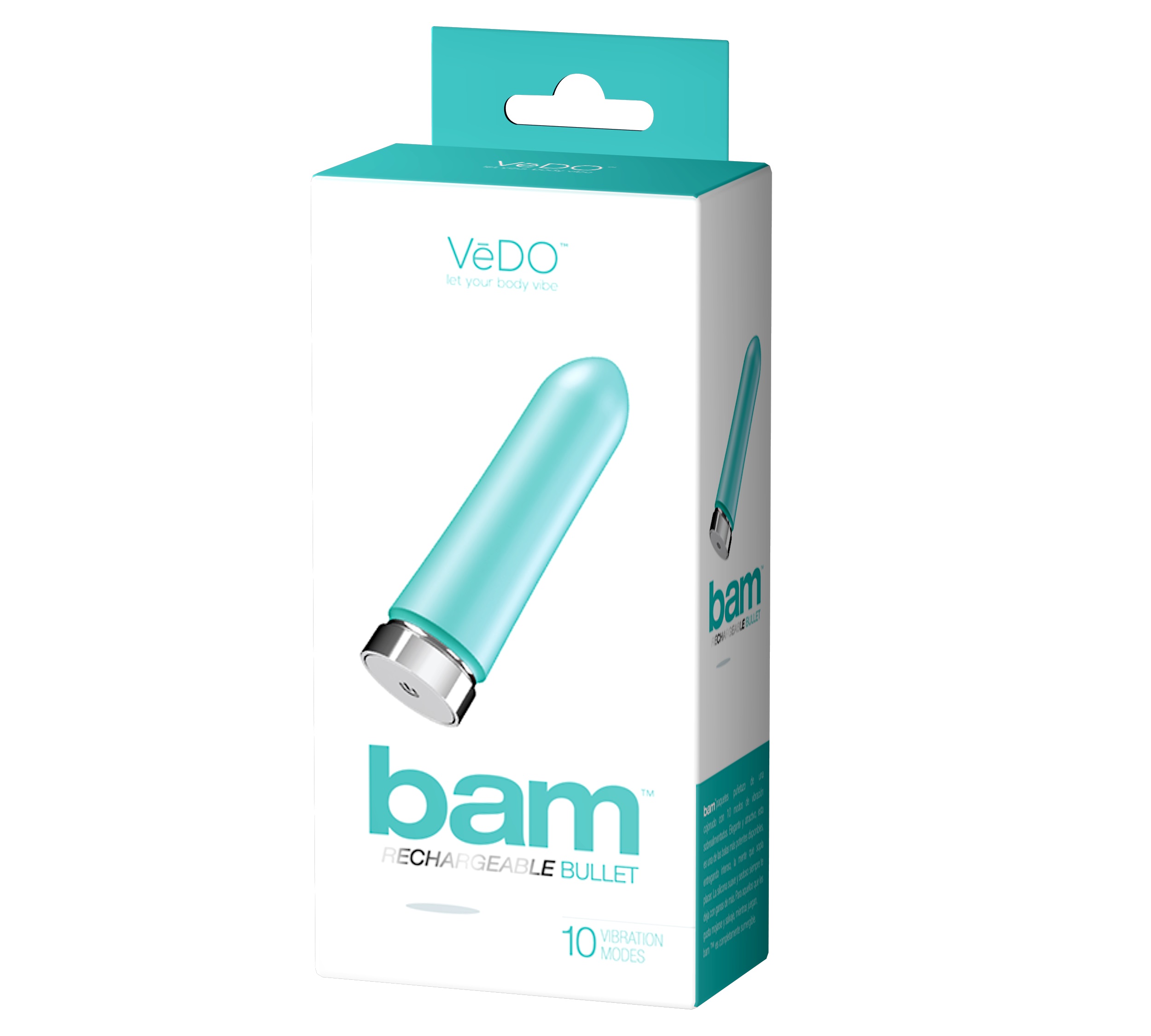WT0qm1oSCOC70uIGKUyU04dgo8XMr4rx Bam Rechargeable Bullet - Tease Me Turquoise - Image 1