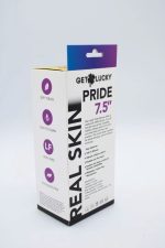 7.5" Pride Dildo - Rainbow - Image 3