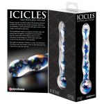 Icicles No. 8 - Clear / Blue